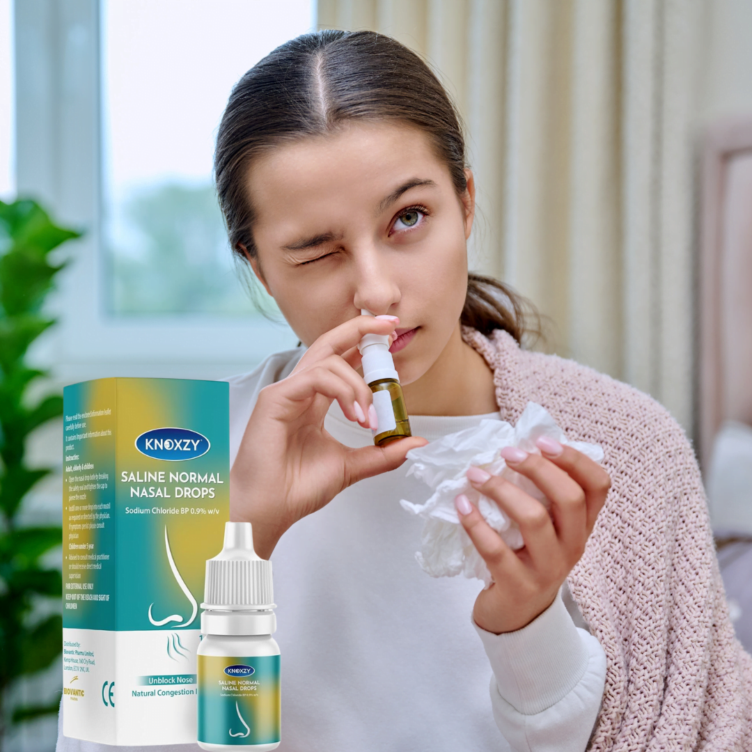 Saline Nasal Drops