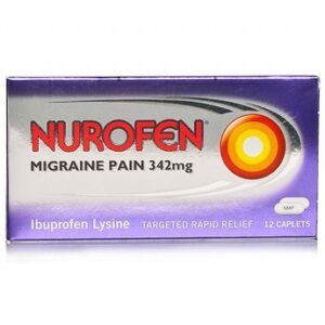 Nurofen Migraine Pain 342mg 12