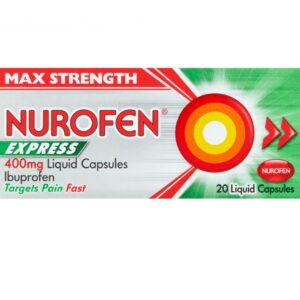 Nurofen Express 400mg Liquid 20 Capsules