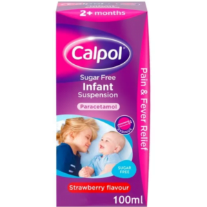 Calpol Infant Colour/ Sugar Free Suspension 100ml