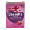 Bassetts Multi Raspberry 7-11 Years 30