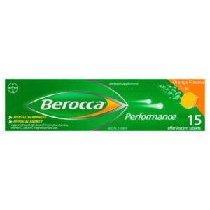 Berocca Orange Effervescent Tabs 15g