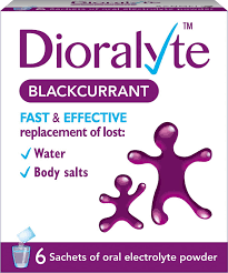 Dioralyte Blackcurrant pack of 6