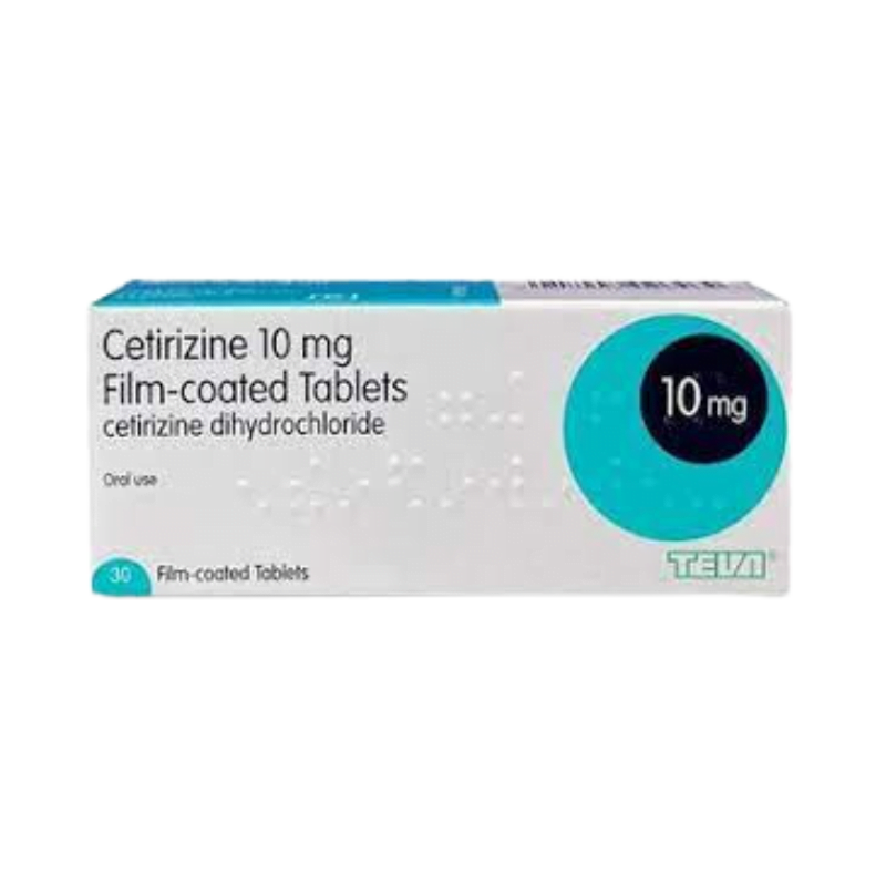 Cetirizine 10mg FC 30 Tablets