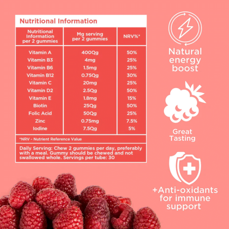 Immunity Gummies Gmys Berry - 60 gummies