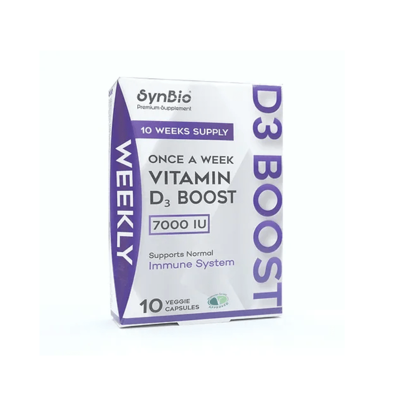 SynBio Once A Week Vitamin D3 Boost 7000 iu 10