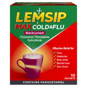 lemsip blackcurrant sachets